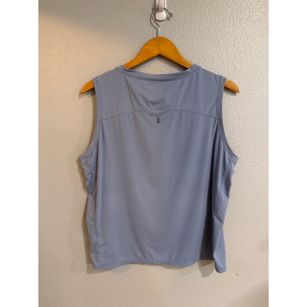 32 Degrees Tank Top Women XL Light Blue Sleeveless Activewear Workout Relaxed - Picture 2 of 5